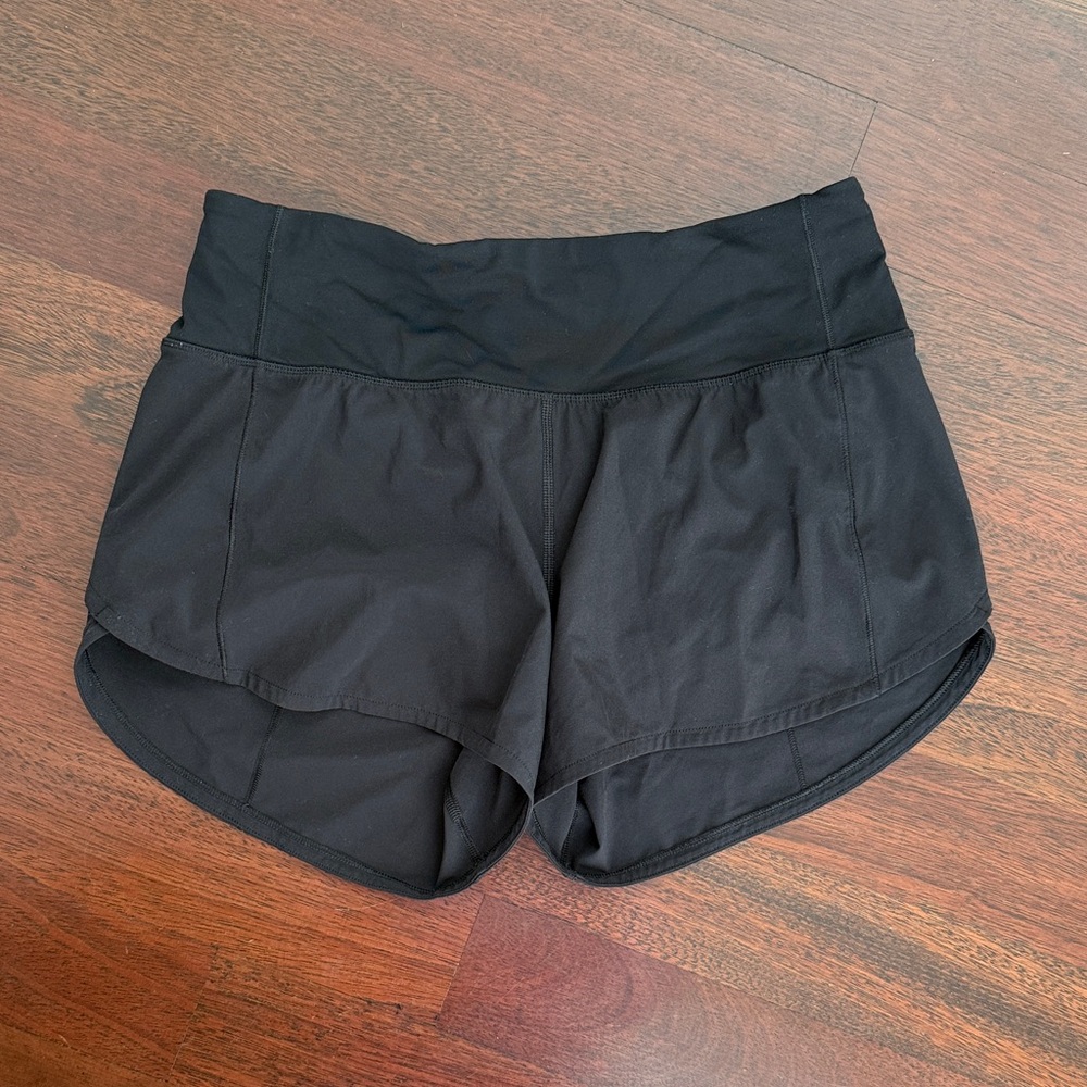 Black Lululemon Women's Athletic Shorts